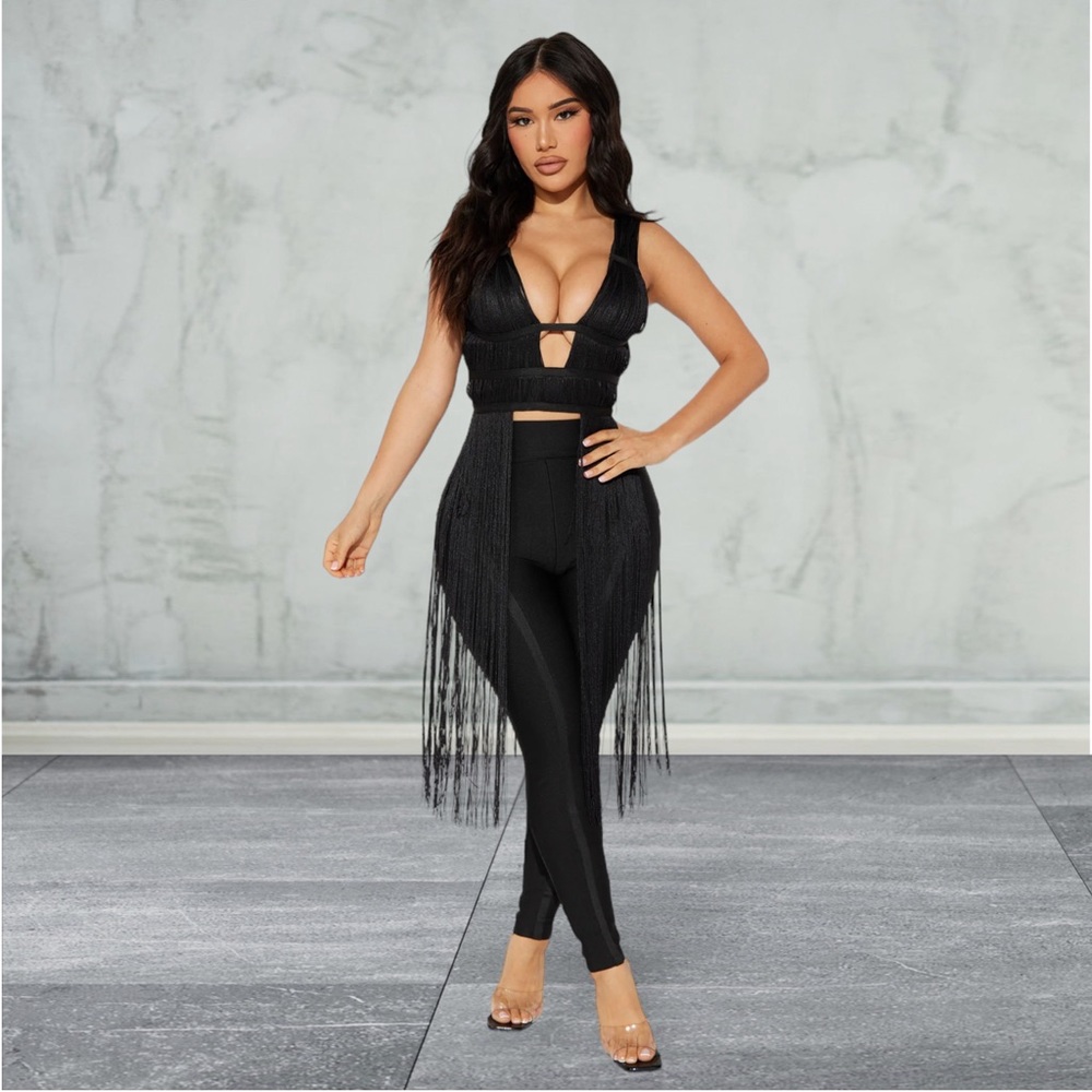 Fashion Nova Wild Intentions bandage legging set